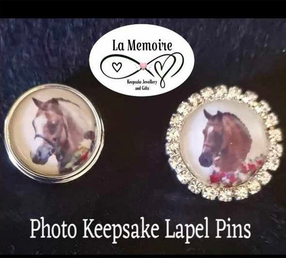 CUSTOM PHOTO LAPEL PIN