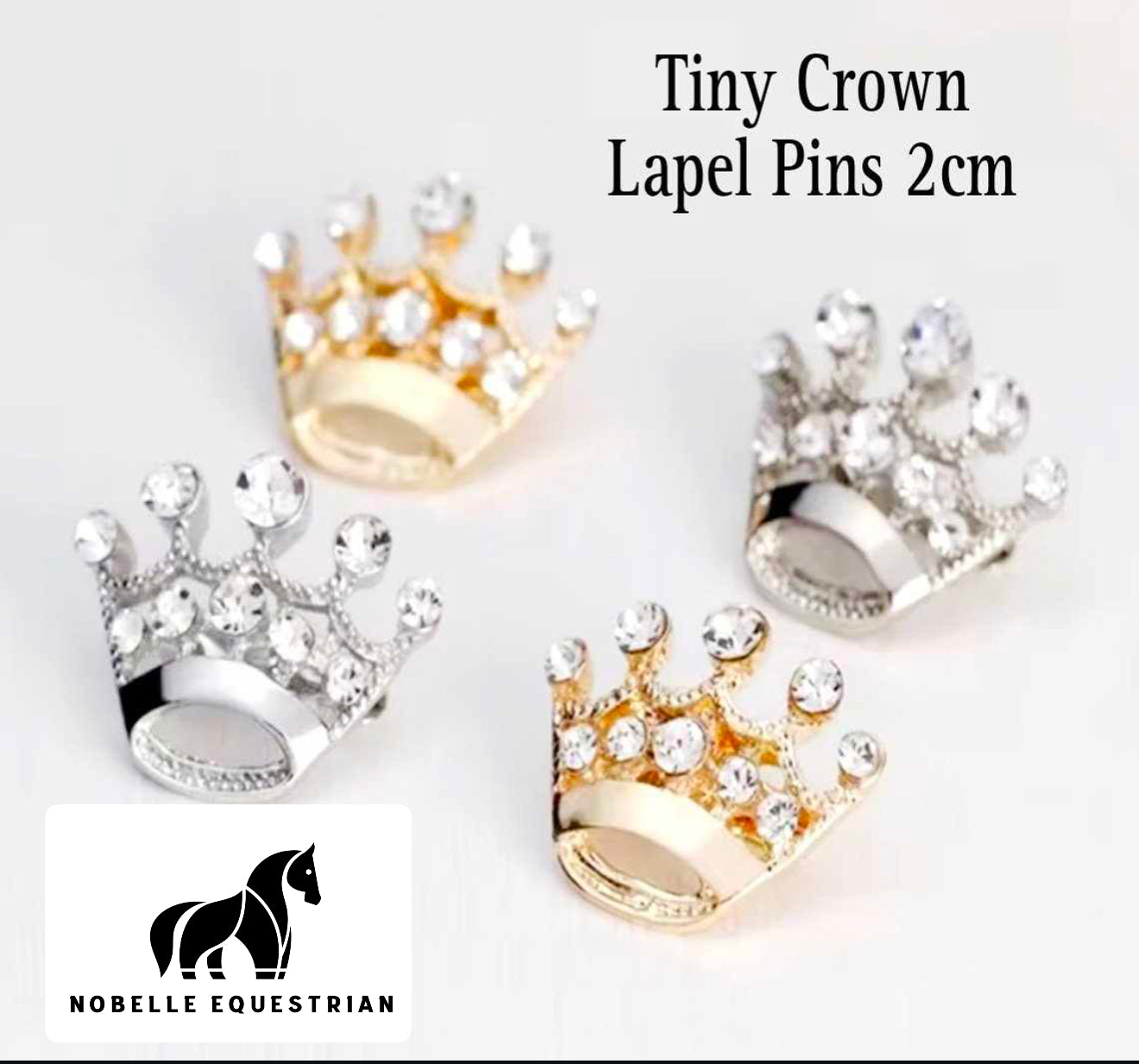 Tiny Crown Lapel Pins