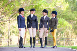 BARE Equestrian Competition Tights - HUNTER