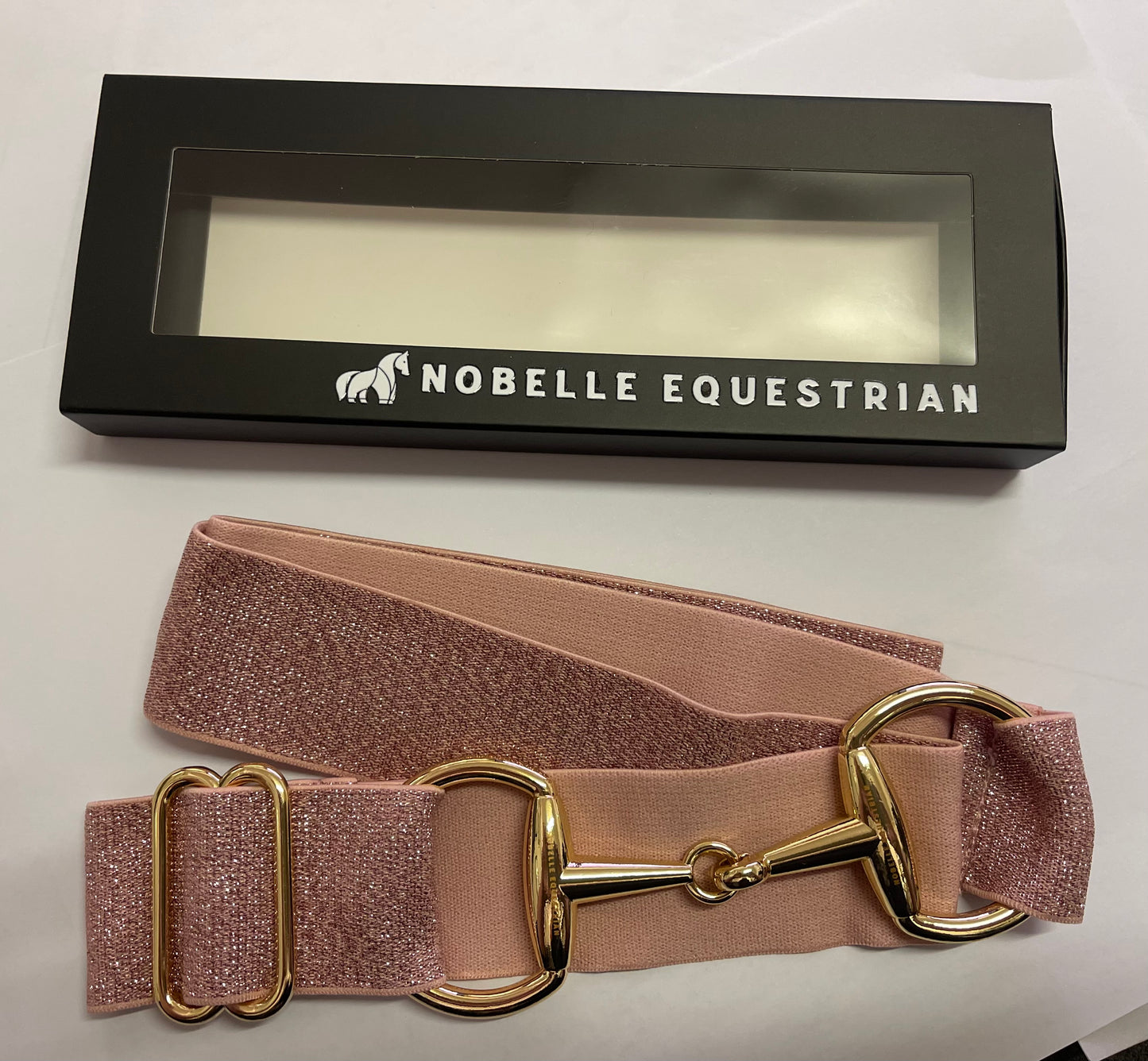 BIT BELTS - Pink Glitter