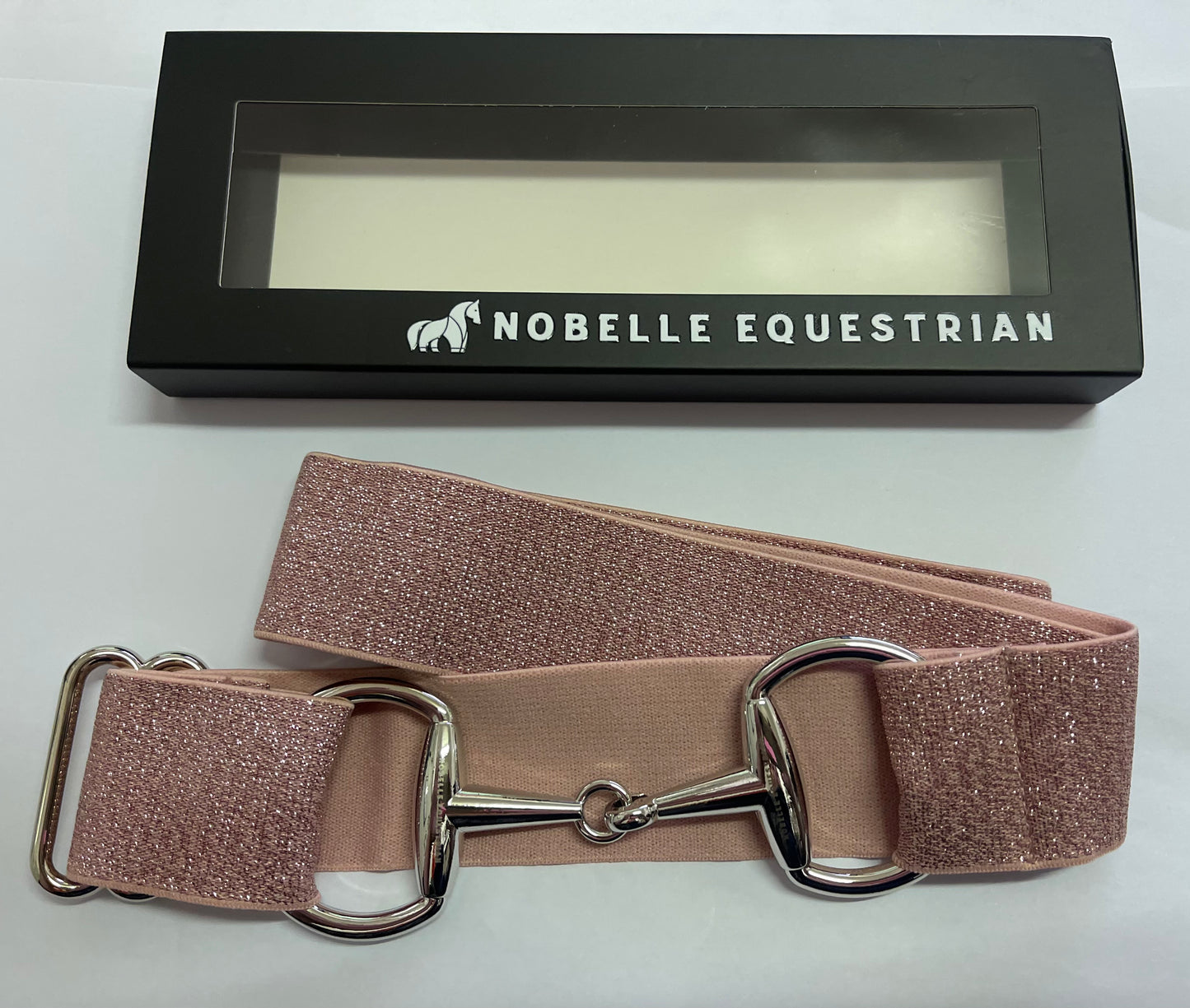 BIT BELTS - Pink Glitter