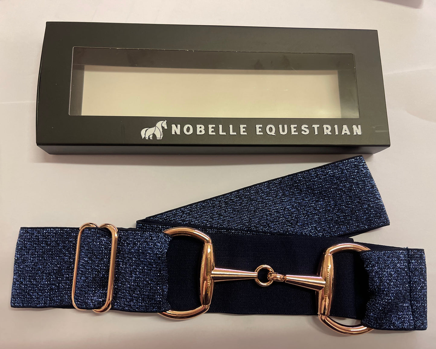 BIT BELTS - Navy Glitter