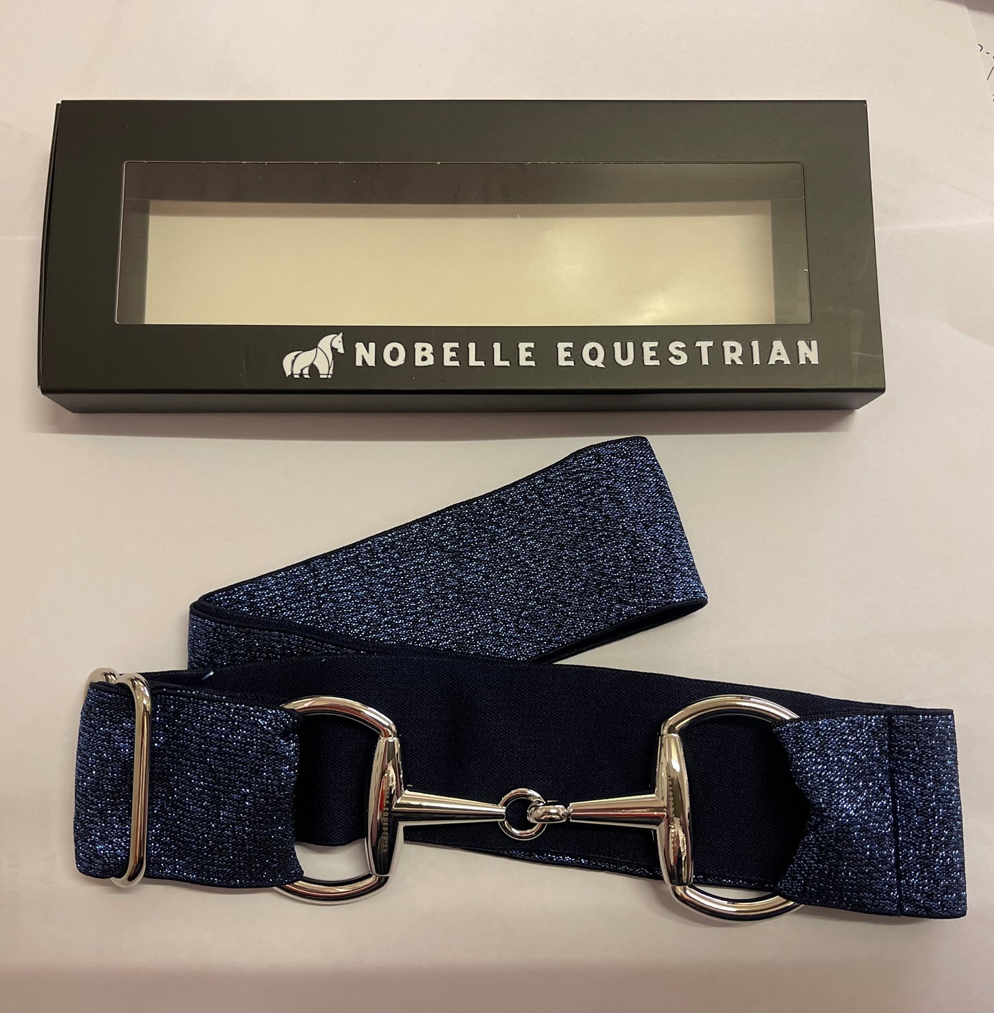 BIT BELTS - Navy Glitter