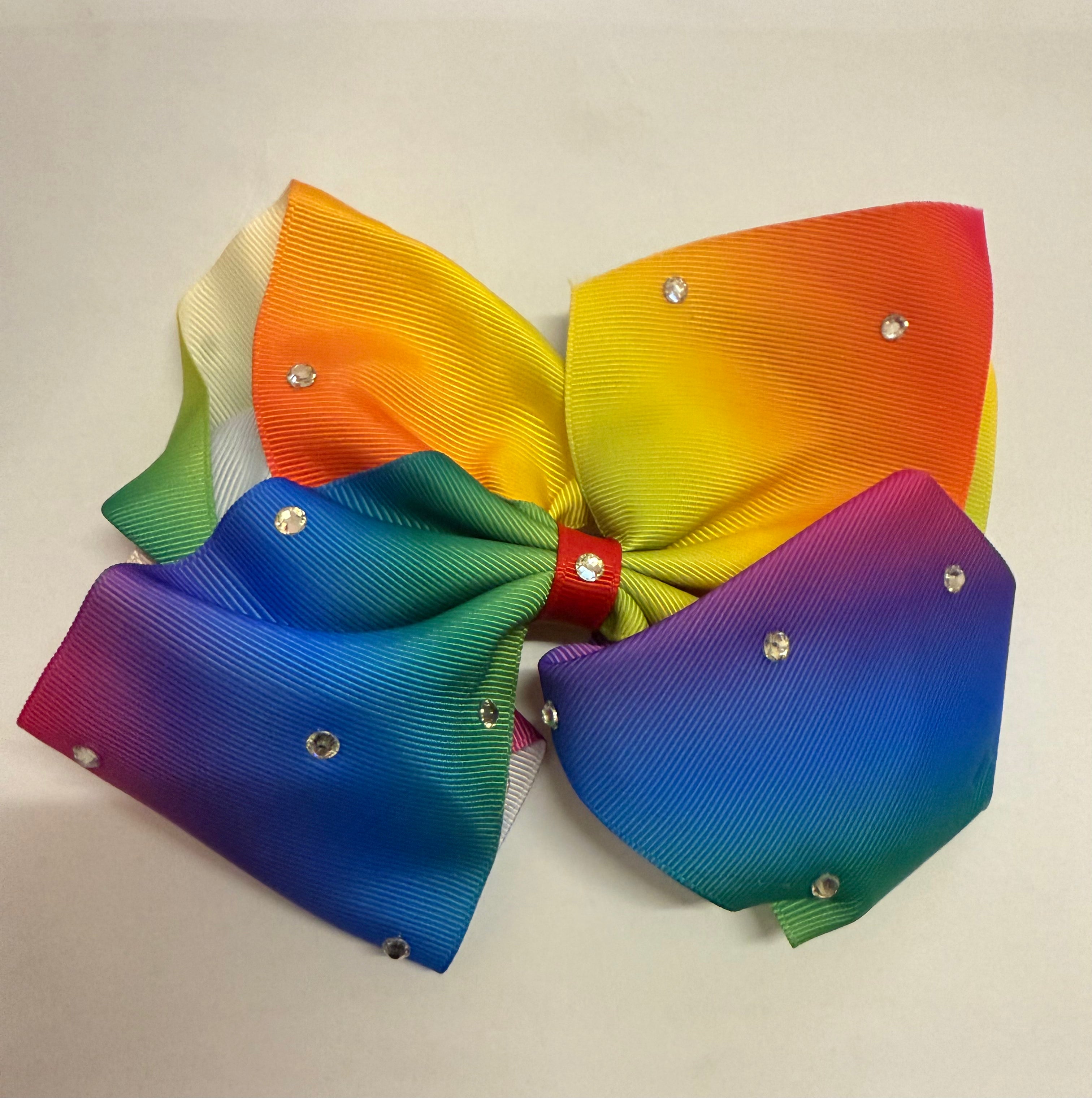 9.5cm Three Layers Glitter Gold Powder Shiny Hair Bows For Hair - Foto 8